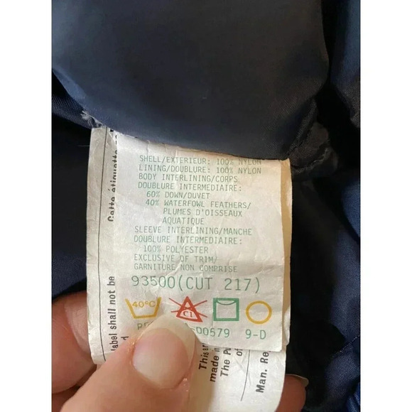 Men's Blue Puffer Jacket - Picture 14 of 16